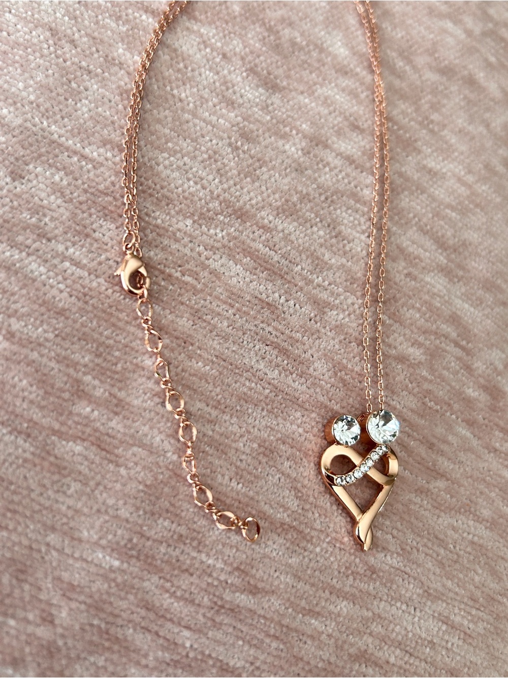 EMBRACE PENDANT, ROSE GOLD – LIMITED EDITION 18K Gold Plated  Necklace - Picture 9 of 9